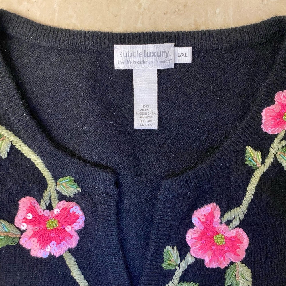 Cashmere Tunic, L /XL - Picture 6 of 6